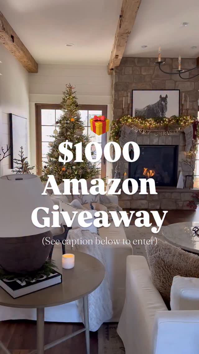 🎁✨ $1,000 AMAZON GIFT CARD GIVEAWAY ✨🎁
This holiday season, I’m partnering with @amazoninfluencerprogram and we’re giving YOU the chance to win one of (2) $500 Amazon Gift Cards to spend on Amazon!  Imagine checking off your entire wishlist, finding the perfect gifts for everyone you love, or treating yourself to something special🎄#sponsored 

Ready to win? Here’s how to enter:
1.  Like, repost, or share this reel (bonus entries for doing all three!)
2.  Tag at least one friend in your comment (more friends means more entries)
3.  Make sure you’re following me, @houseofmurphy
4. ✨BONUS✨: comment DEALS to shop all of my favorite Amazon Black Friday Deals and get an extra entry!
Good luck! 🍀

RULES:
1. ���Must be a legal resident of the United States
2. ���Must be over the age of 18.
3. ���The giveaway ends Monday, Dec 1st at 12PM PST
4. ���Winners will be chosen randomly and announced in my stories on December 2nd.
*giveaway sponsored by the Amazon Influencer Program*
This giveaway is not affiliated with Instagram.